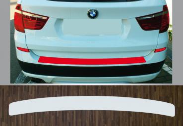 Lackschutzfolie Ladekantenschutz transparent 70 µm für BMW X3 F25 2010 - 2017